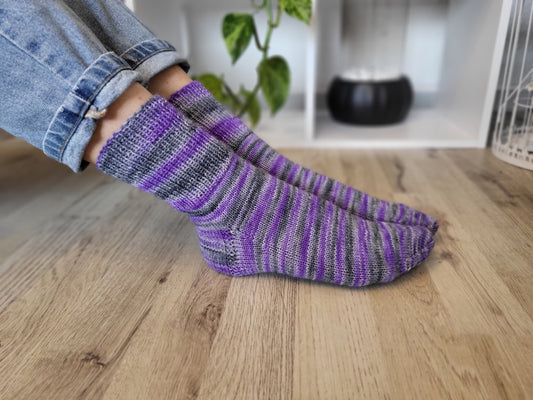 Handgestrickte Socken Größe 38/39