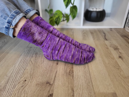 Handgestrickte Socken Größe 38/39