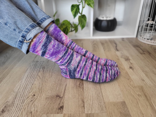 Handgestrickte Socken Größe 41/42