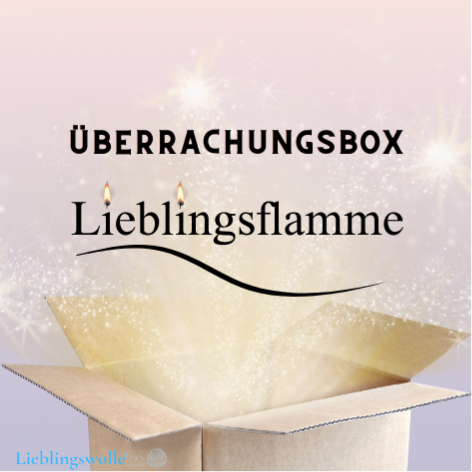 Überraschungsbox aus Kerzen